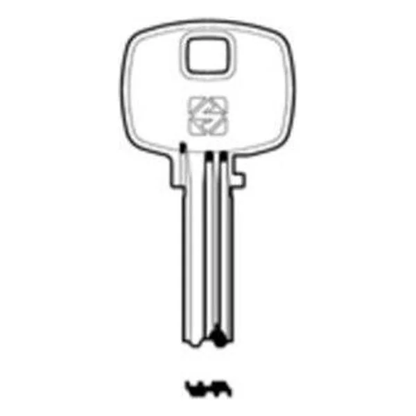 Silca STS6 Chiave Punzonata Ottone – cod. CPD501966