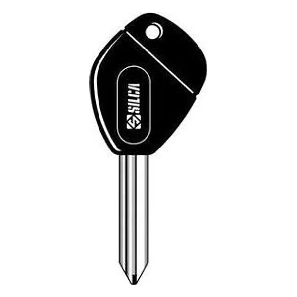 Silca SX9CP Chiave Auto Testa Plastica Nichel – cod. CPD43662