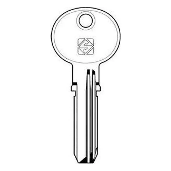 Silca TE7 Chiave Punzonata Ottone – cod. CPD43742
