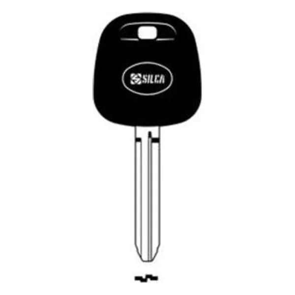 Silca TOY43TE Chiave Transponder Vuota Ottone – cod. CPD501986