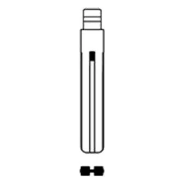Silca TOY48CH Chiave Inserto per Radioc Irfh (TOYOTA) – cod. CPD501990