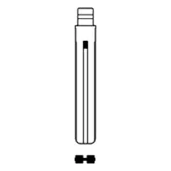 Silca TOY49CH Chiave Inserto per Radioc Irfh (TOYOTA) – cod. CPD501991