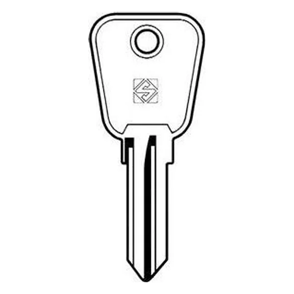Silca UNI8 Chiave Auto Acciaio – cod. CPD25557