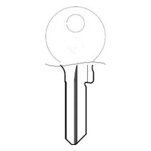 Silca VI086NSL Chiave Profilo Slim Color Ottone – cod. CPD502142
