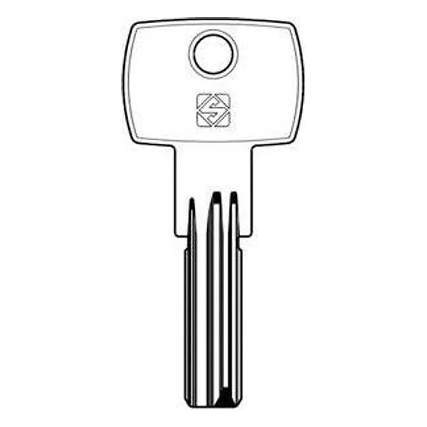 Silca VI19 Chiave Punzonata Ottone – cod. CPD43788