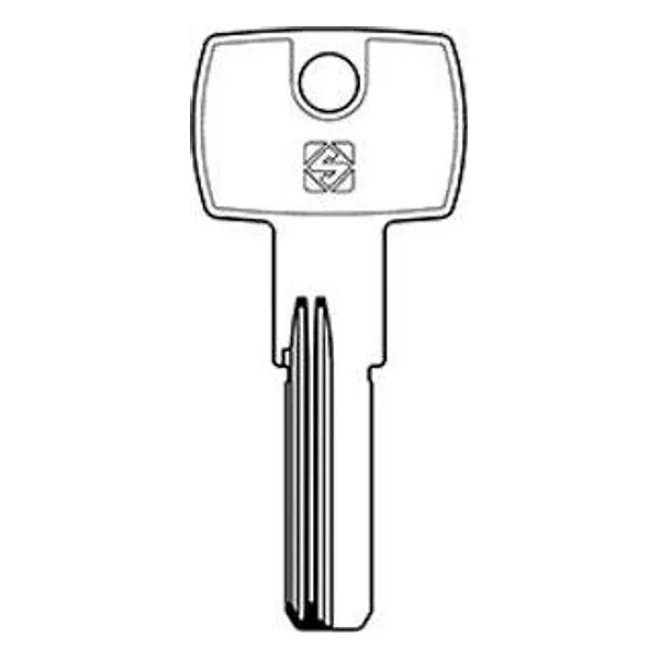 Silca VIL1R Chiave Punzonata Ottone – cod. CPD514291