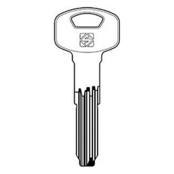Silca YA115SMD Chiave Punzonata Ottone – cod. CPD503127