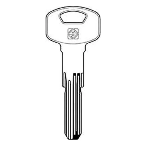 Silca YA118SMD Chiave Punzonata Ottone – cod. CPD509822