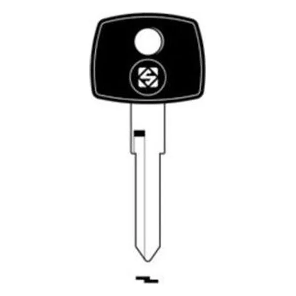 Silca YM15TE Chiave Transponder Vuota Ottone – cod. CPD502037