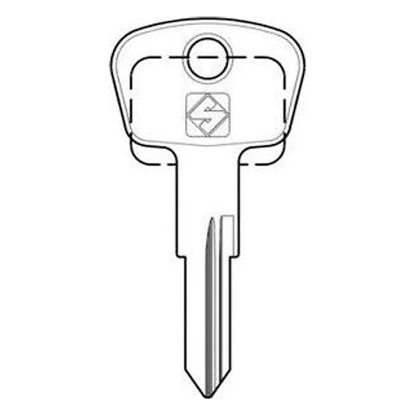 Silca ZD18 Chiave Auto Acciaio – cod. CPD43922