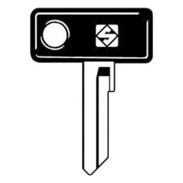 Silca ZD9P Chiave Auto Testa Plastica Acciaio – cod. CPD13377