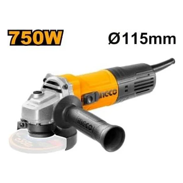 Smerigliatrice Angolare 115MM 750W Ingco – cod. INCAG75028E