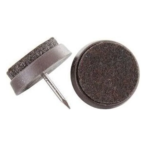 Sottosedia Feltro con Chiodo D 22 mm Marrone – cod. CPD40452