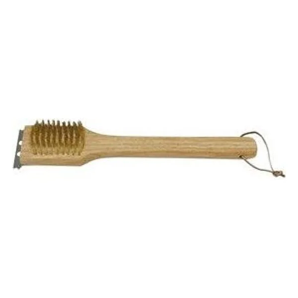 Spazzola per Barbecue Fili Ottone 30 cm – cod. CPD14174