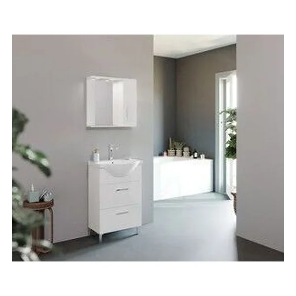 Specchio da Bagno 199 a 1 Anta Bianco – cod. CPD94136