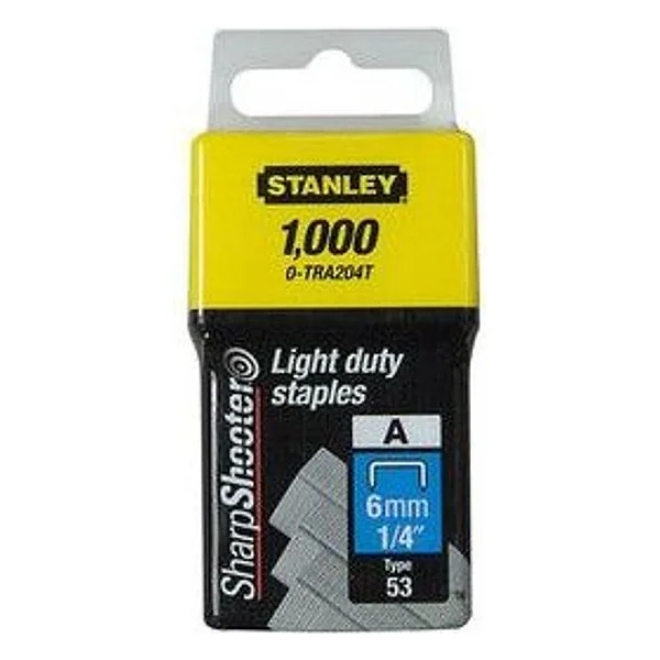 Stanley 1-TRA204T Conf. Punte Graffette 6MM – cod. CPD16187
