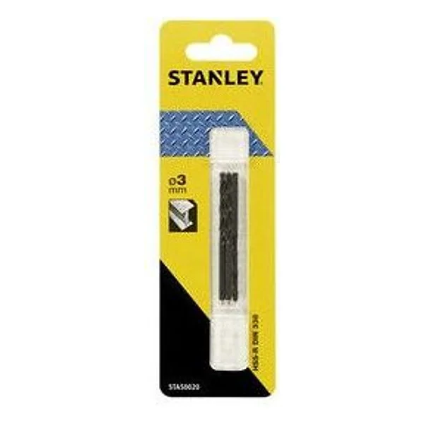 Stanley STA50020 Punta HSS 3 mm 3 PZ – cod. CPD28317