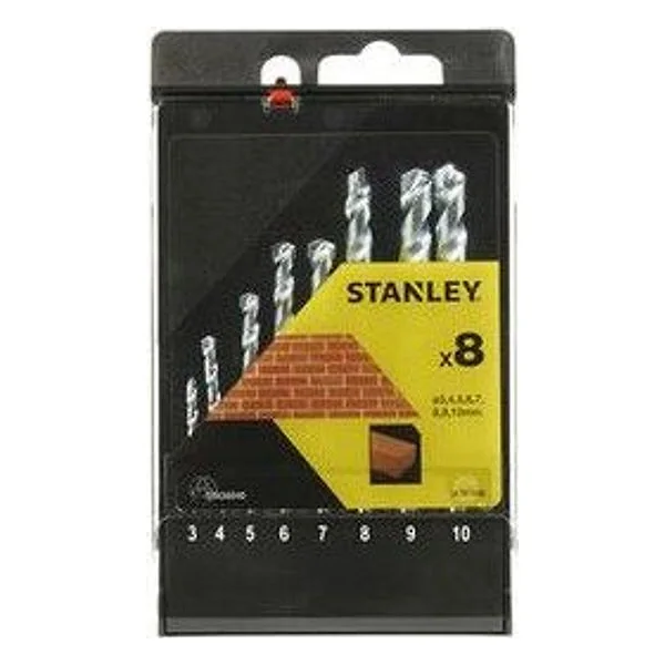 Stanley STA56040 Cassetta 8 Punte Zincate – cod. CPD6214