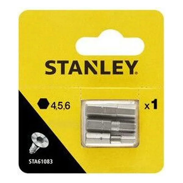 Stanley STA61083 3 Inserti 25MM Es. 4-5-6 – cod. CPD32962