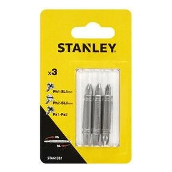 Stanley STA61381 3 Inserti Doppi 48MM Ass. – cod. CPD47400