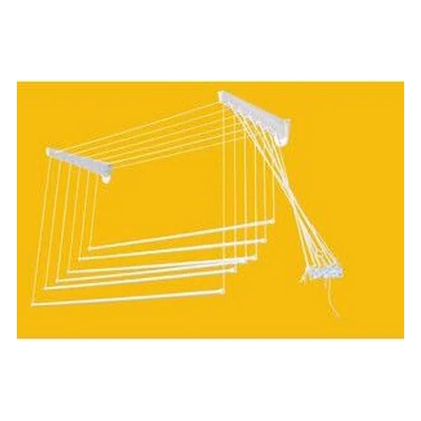 Stendibiancheria da Parete Saliscendi Resina 100 cm – cod. CPD18580