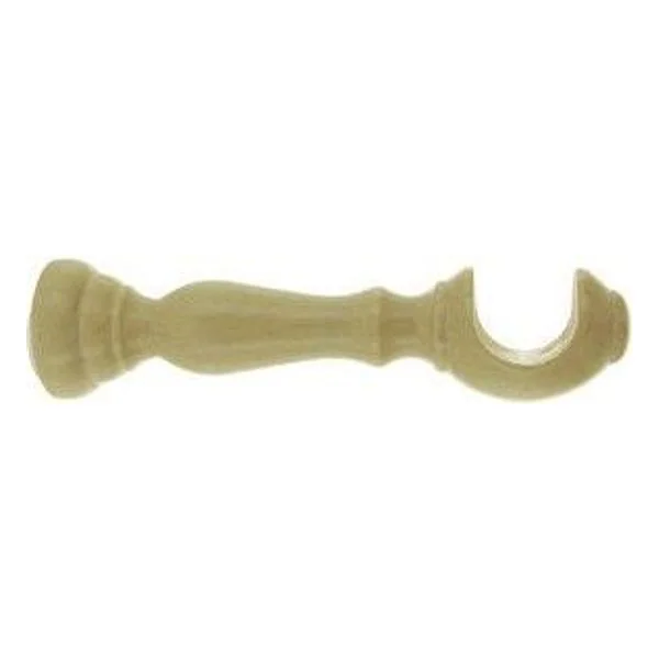Supporto Legno per Bastone Naturale 18 cm 2 PZ – cod. CPD9248