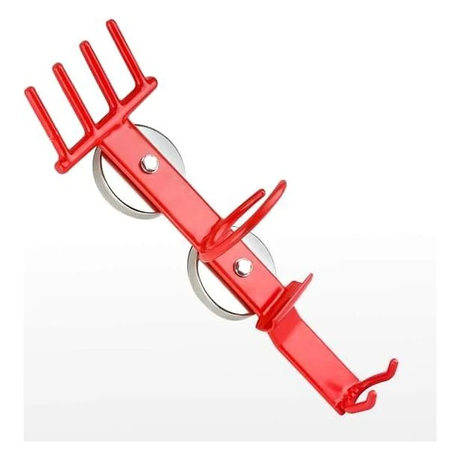 Supporto Magnetico per Avvitatori Pneumatici e Utensili ad Aria Rosso – cod. gamasup