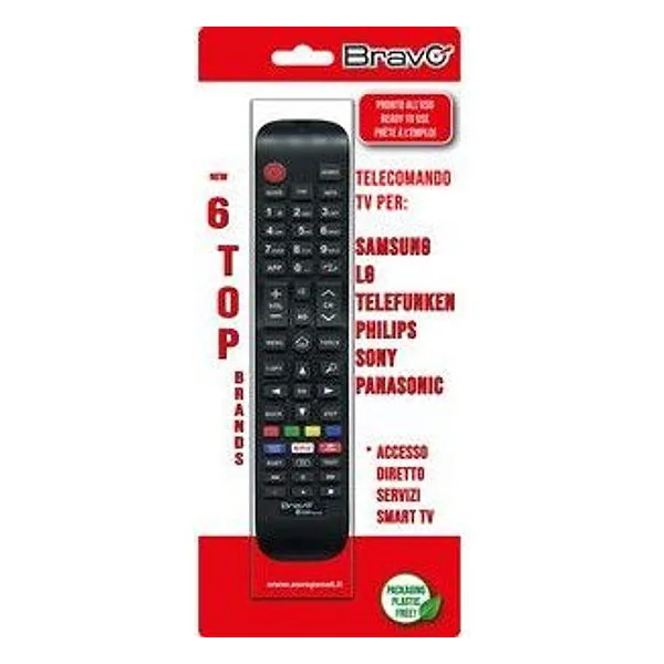 Telecomando TV 6 Top Brands – cod. CPD99825