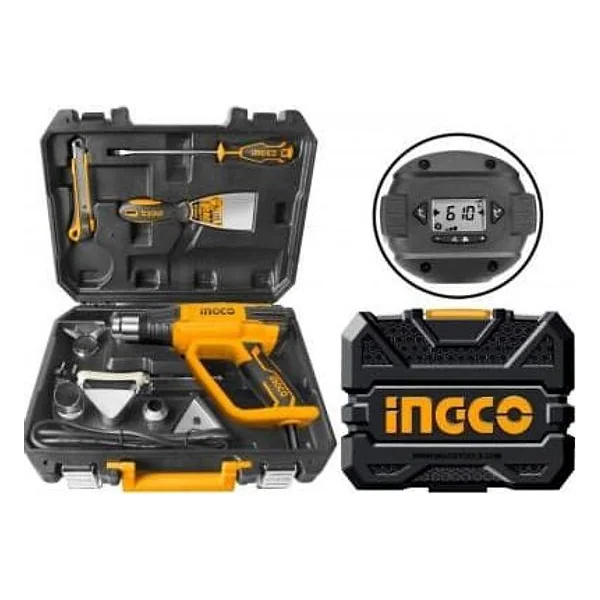 Termosoffiatore Pro 2000W con V Acc.ingco – cod. INCHG200028-1