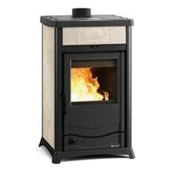 Termostufa Legna 11.1 KW Rossella Plus Evo Dsa 4.0 Panna V4