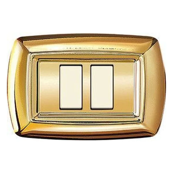 Tondo' Placca Magic Plast 2P Ravvicinati Oro – cod. CPD5963