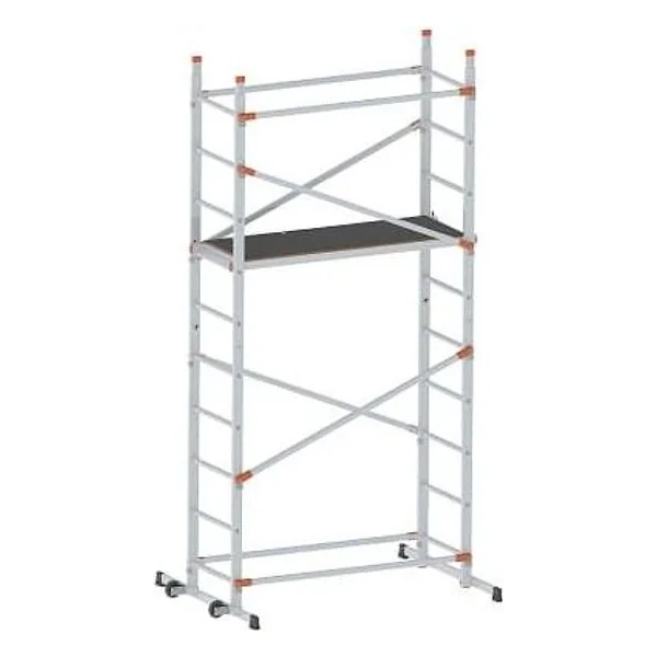 Trabattello in Alluminio Clip Rapido 400 PORT.150 KG, – cod. GIEFA400FL