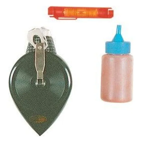 Tracciatore Alluminio con Livella e Polvere Blister – cod. CPD1969