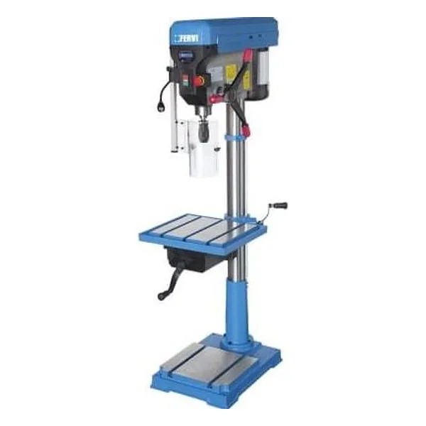 Trapano a Colonna con Trasmissione a Cinghia 400V Fervi – cod. VEP0252/400V