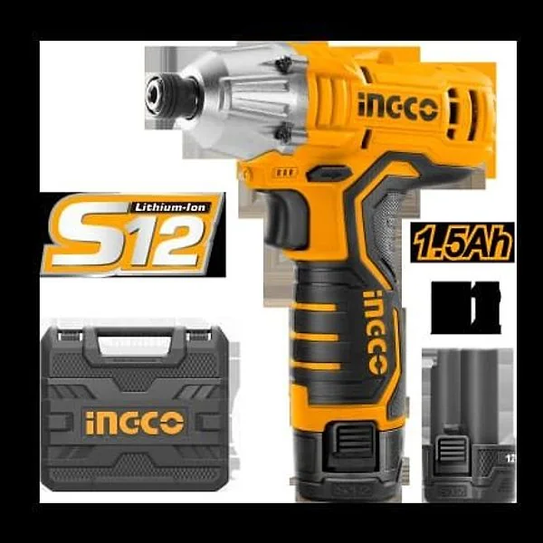 Trapano a Percussione Batt. 12V con 2 Batt Ingco – cod. INCCIRLI1201