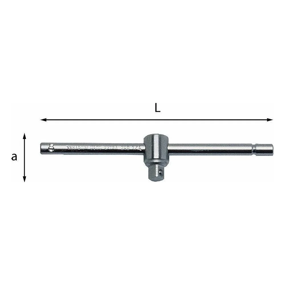 Usag 240 1/4 Maniglia a T – cod. USAU02400301