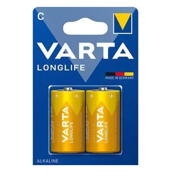 Varta Batt Longlife Alcalina 1/2 Torcia BL 2 PZ – cod. CPD18863