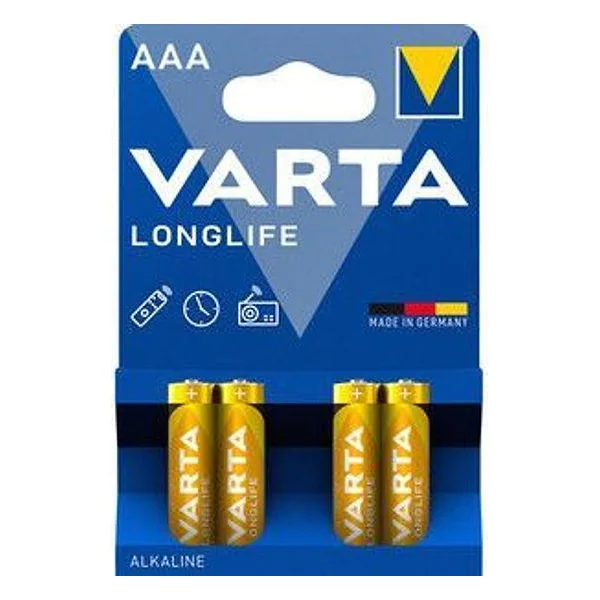 Varta Batt Longlife Alcalina Ministilo BL 4 PZ – cod. CPD18846
