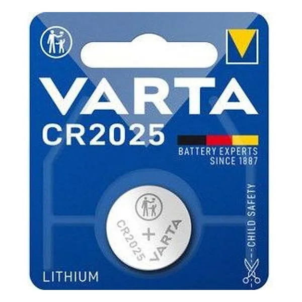 Varta Batteria a Bottone CR2025 Litio BL 1 PZ – cod. CPD93498