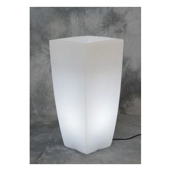 Vaso Stilo Square Bright 33X33X70CM Luce Bianca – cod. CPD16204