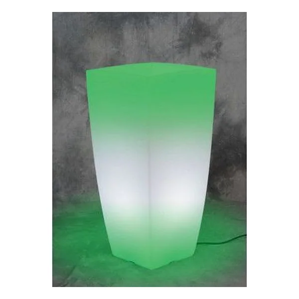 Vaso Stilo Square Bright 33X33X70CM Luce Verde – cod. CPD16208