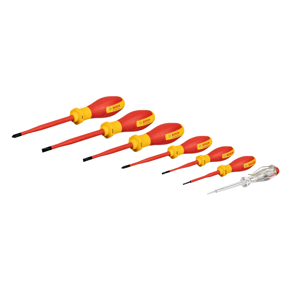 VDE Cacciavite set 7 pezzi SL/PH – cod. BOS1600A02NF7