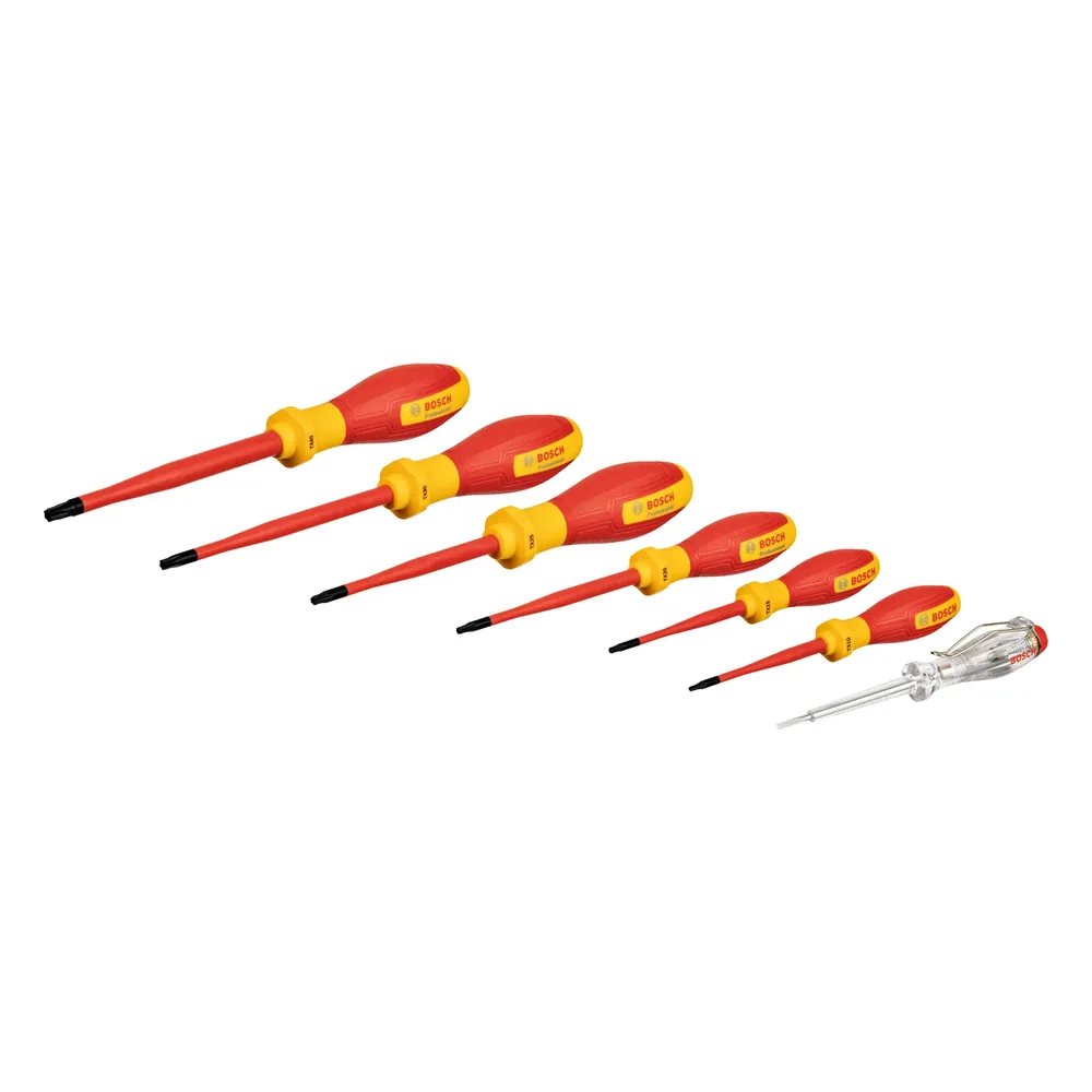 VDE Cacciavite set 7 pezzi TX – cod. BOS1600A02NF8