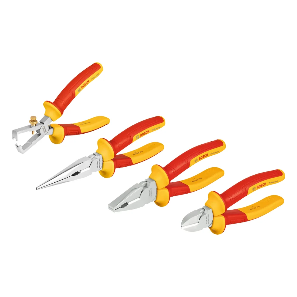 VDE Set pinze 4 pezzi – cod. BOS1600A02NG1