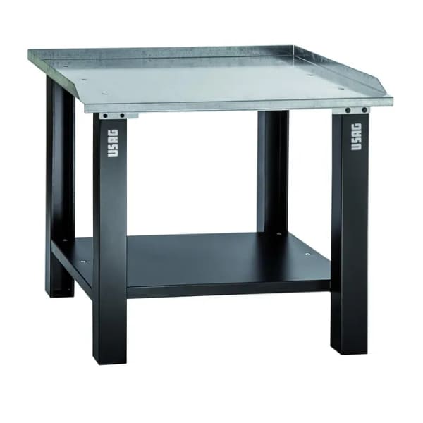 BANCO DA LAVORO CON PIANO ACCIAIO 506 BA(TA) 1000x700x850 USAG