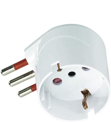ADATTATORE DOM SCHUKO 10A ROSI