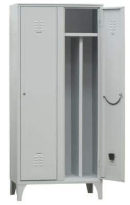 ARMADIO SPORCO PULITO 2 POSTI PROMETAL