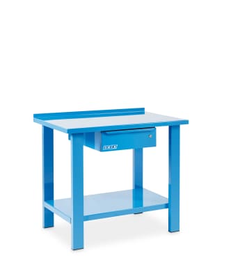 Banco da lavoro mm. 1000x700x850 h. completo di n. 1 cassetto