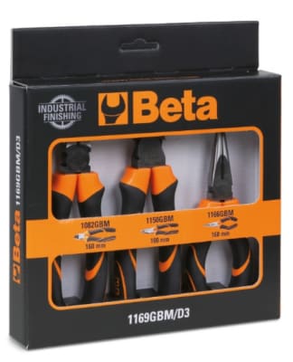 BETA ASSORT. PINZE-TRON. FIN/IND. 3PZ GBM/D3