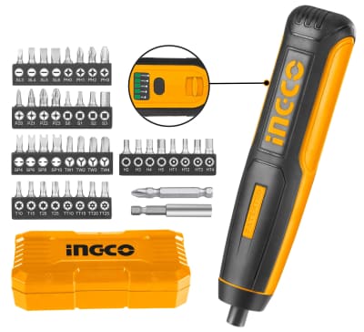 CACCIAVITE BATTERIA C/INSERTI INGCO